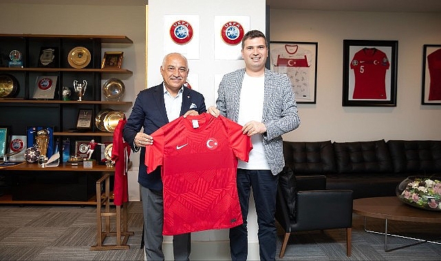 Tayfun Canlı'dan TFF Başkanı Büyükekşi'ye ziyaret