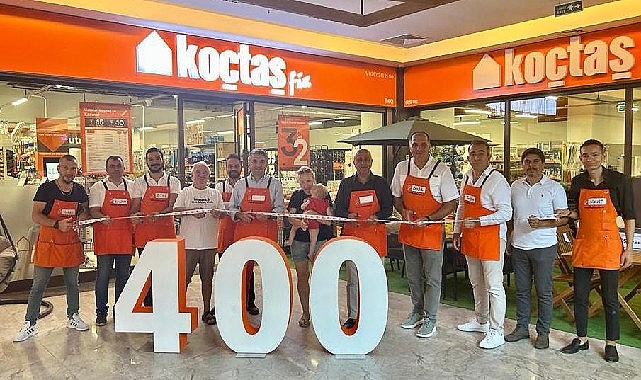 KOÇTAŞ 400. mağazasını hizmete açtı