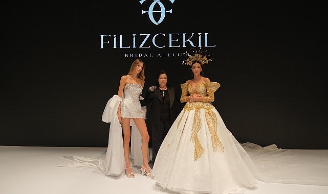 Filiz Çekil, İzmir IF Wedding Fashion'daki Açılış Defilesiyle Büyüledi