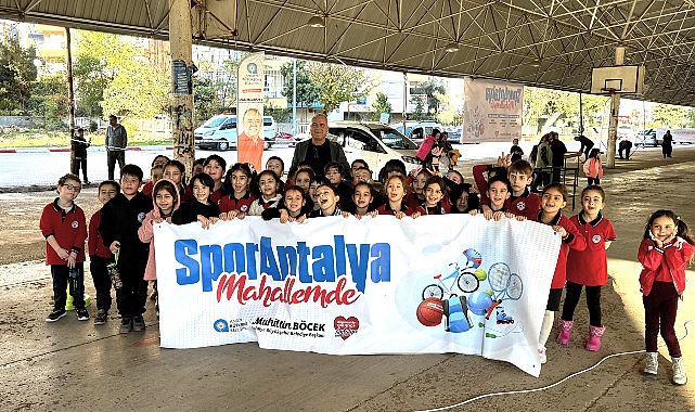 'Spor Antalya Mahallemde' Yenigün'de